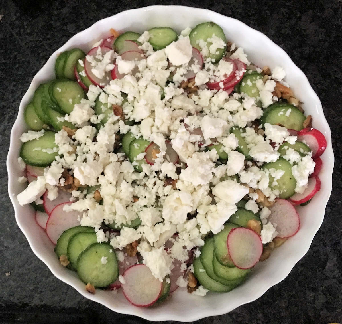 Persian Radish, Cucumber And Herb Salad Recipe Cuisine Fiend